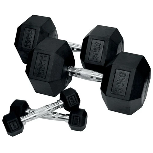 HART Sport HART Rubber Hex Dumbbell Set - 1kg To 30kg
