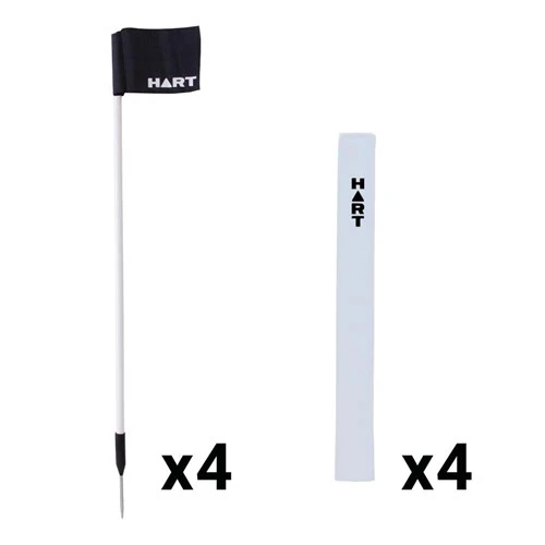 HART Sport HART Rugby Sideline Post Kit Set Of 4
