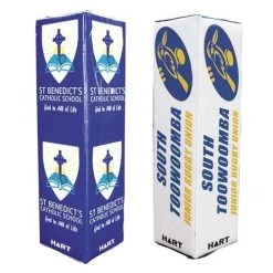 HART Sport Custom Printed Square Rugby Post Pads 50cm